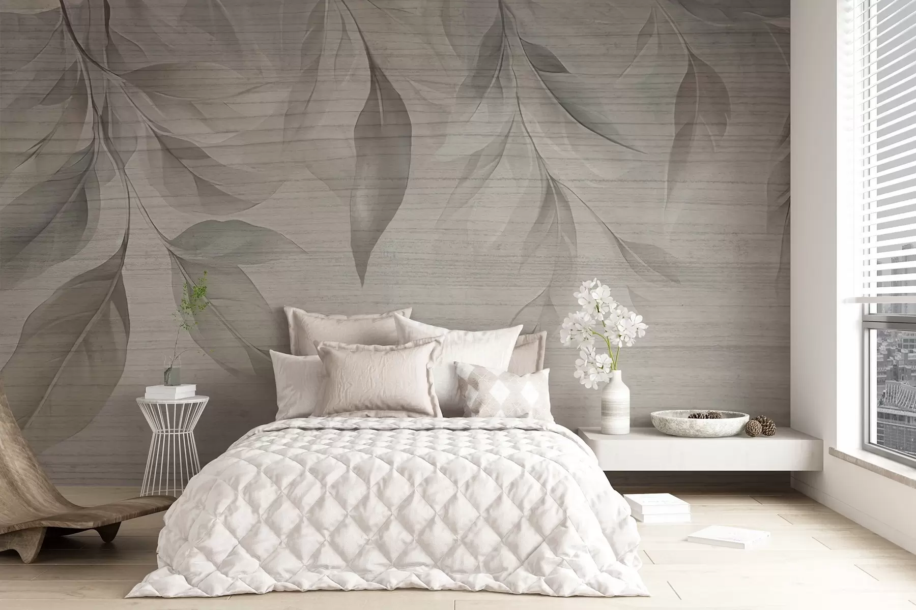 wall murals Висеће лишће w04227