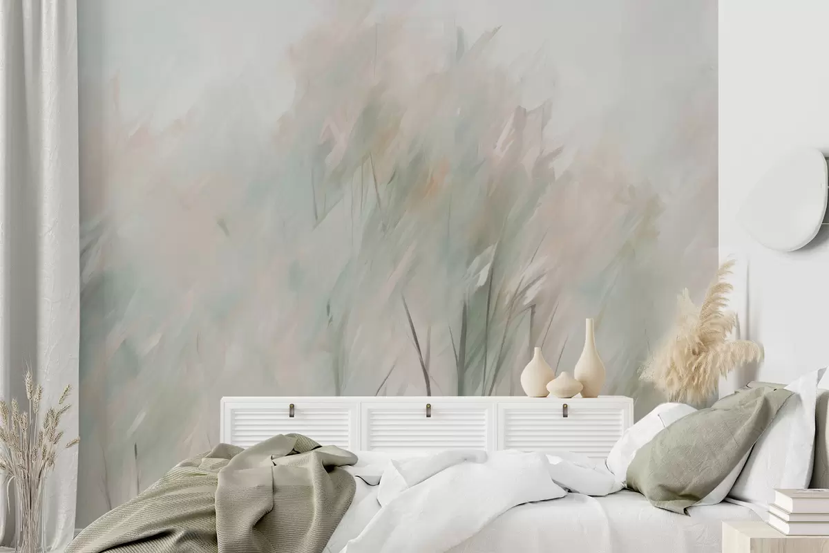 wall murals Сликање имитације дрвећа w04411v1