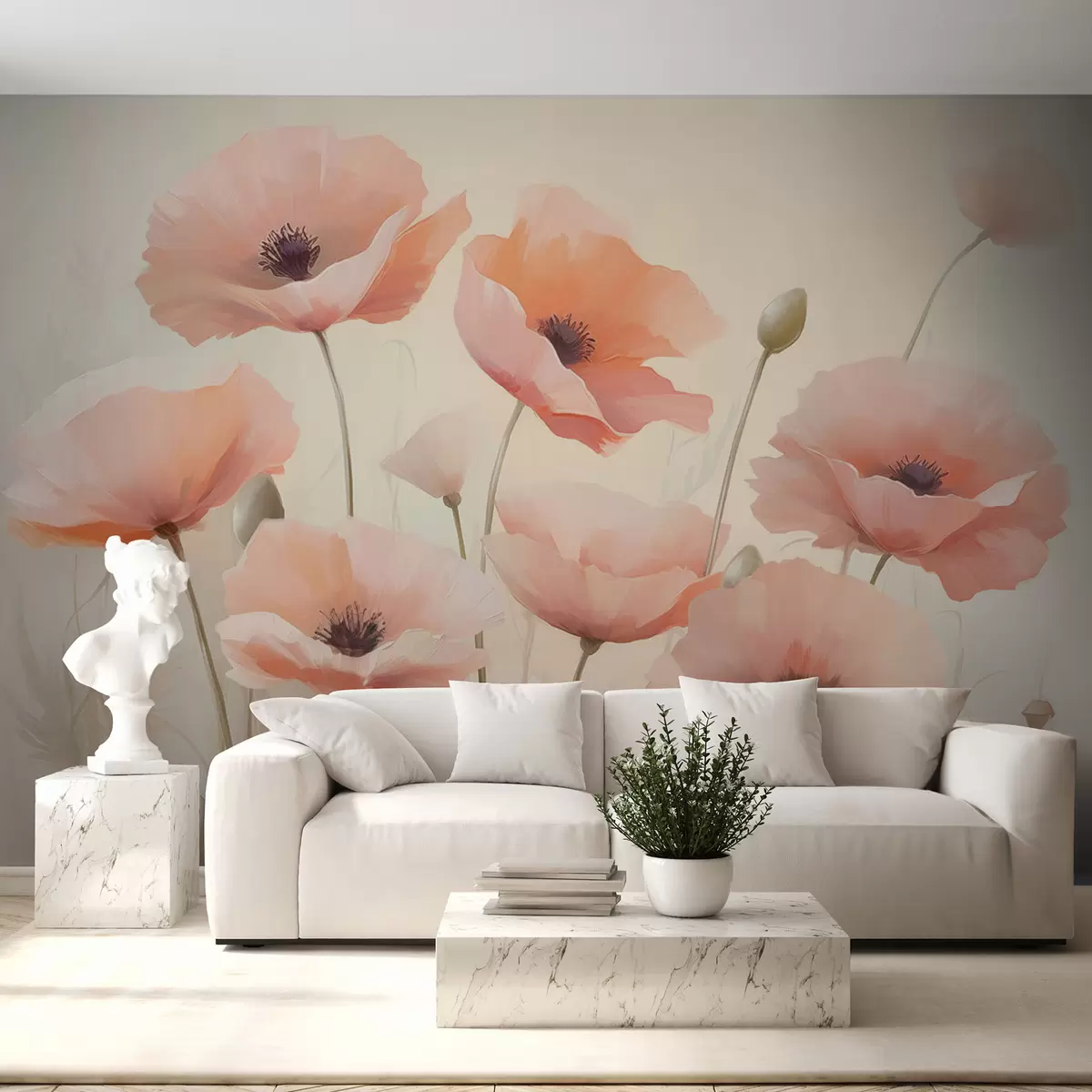 wall murals Поппиес w04462