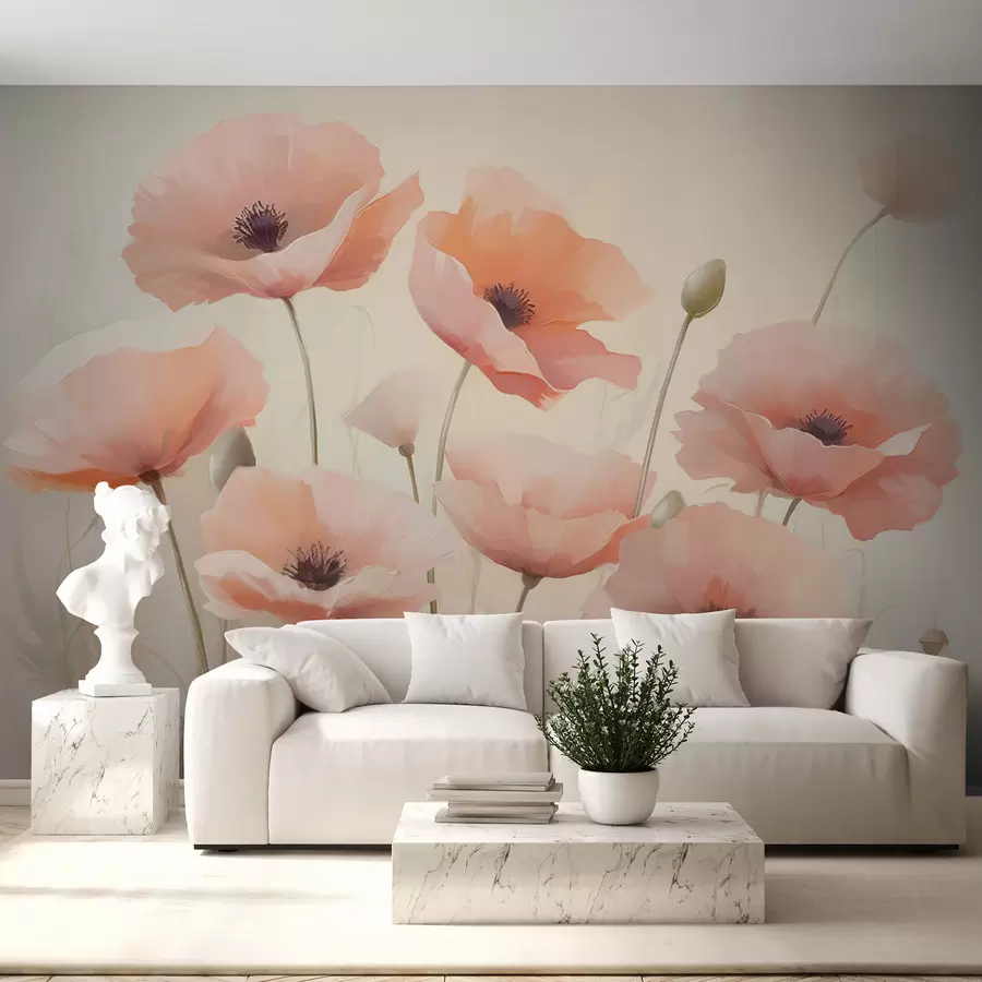 wall murals Поппиес w04462