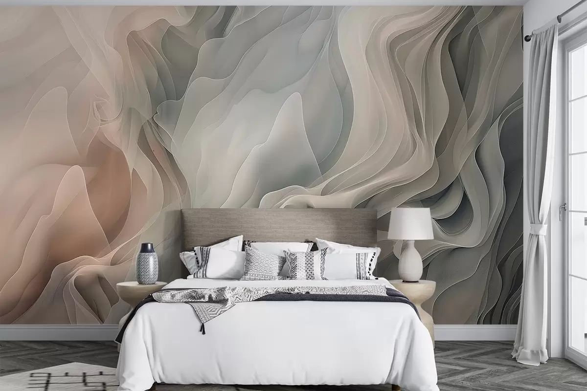 wall murals Апстрактни таласи w04450
