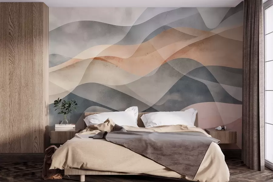 wall murals Апстрактне линије w04451