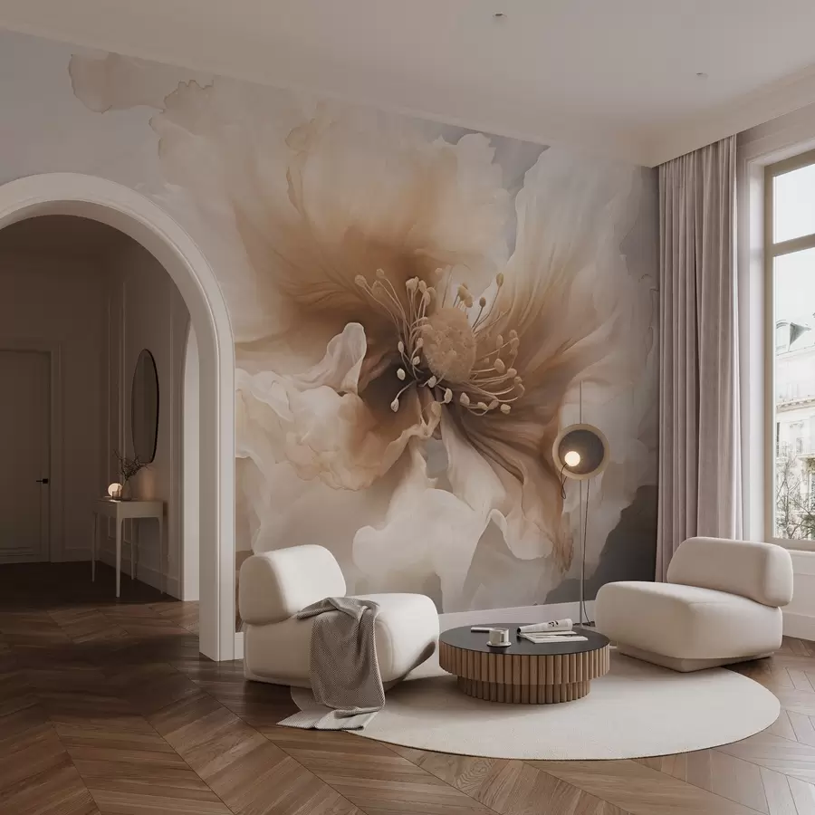 wall murals Нежни цвет у топлим беж тоновима w04446v1