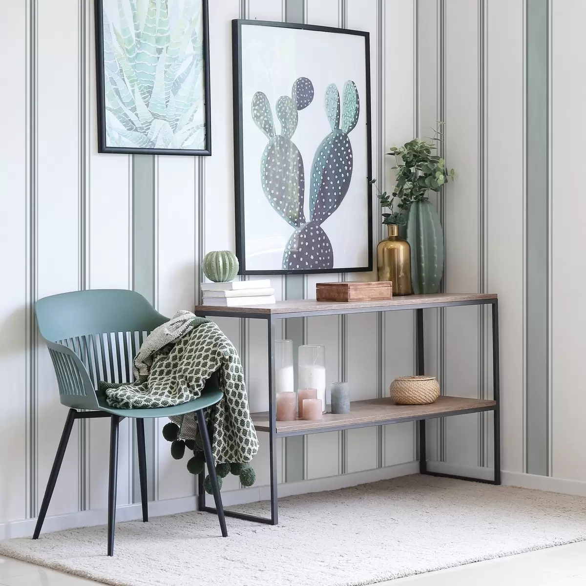 Позадина Широке пруге у сиво-плавој палети a00516