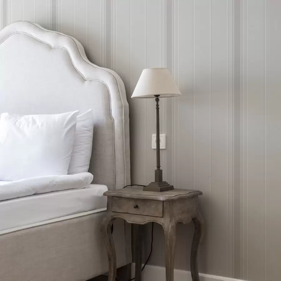 wall murals Светло беж пруге са широким акцентима a00518