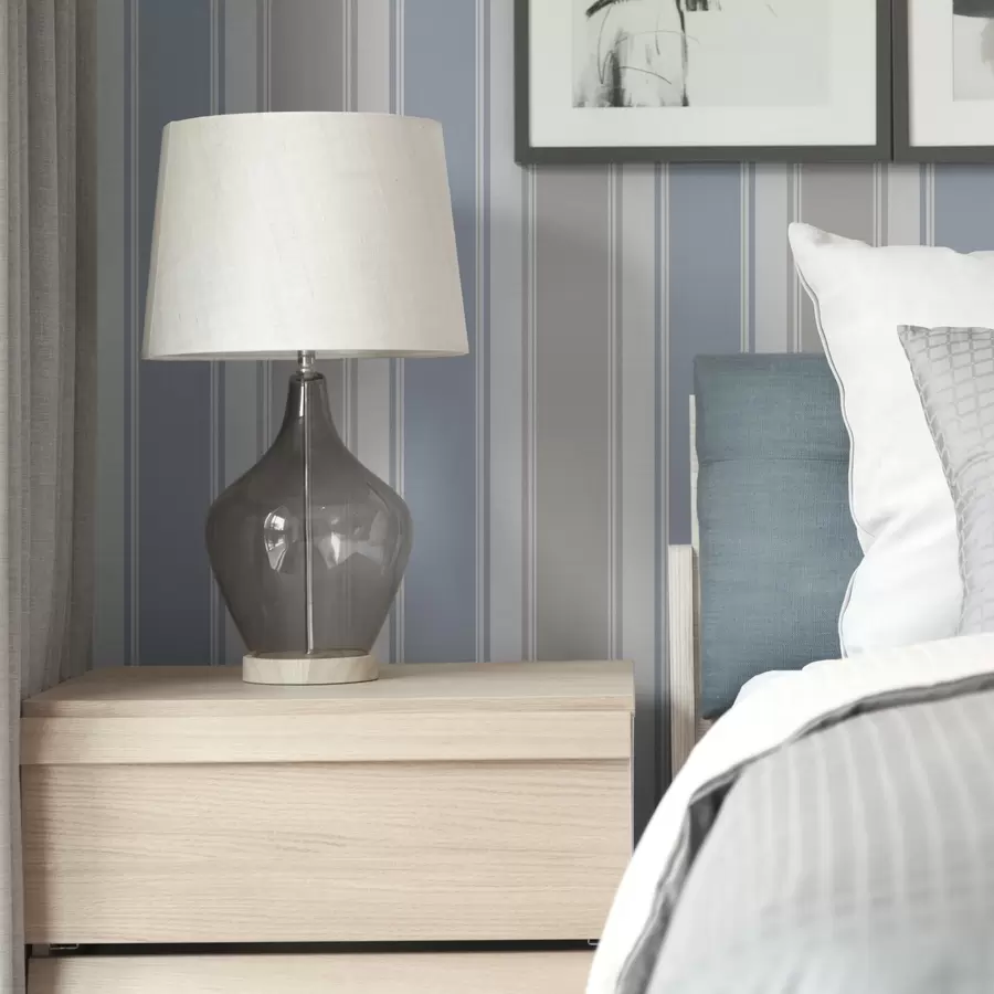 wall murals Комбинација сивих и плавих широких пруга a00557