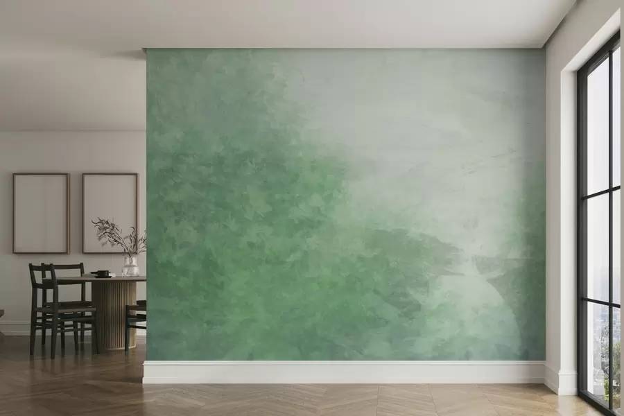 wall murals Имитација лишћа на бетонском зиду w04468v2