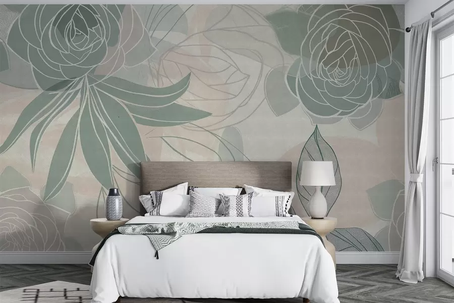 wall murals Космонаут, месец, гитара w04512