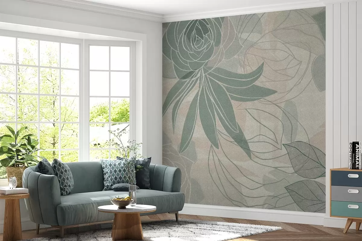 wall murals Космонаут, месец, гитара w04512