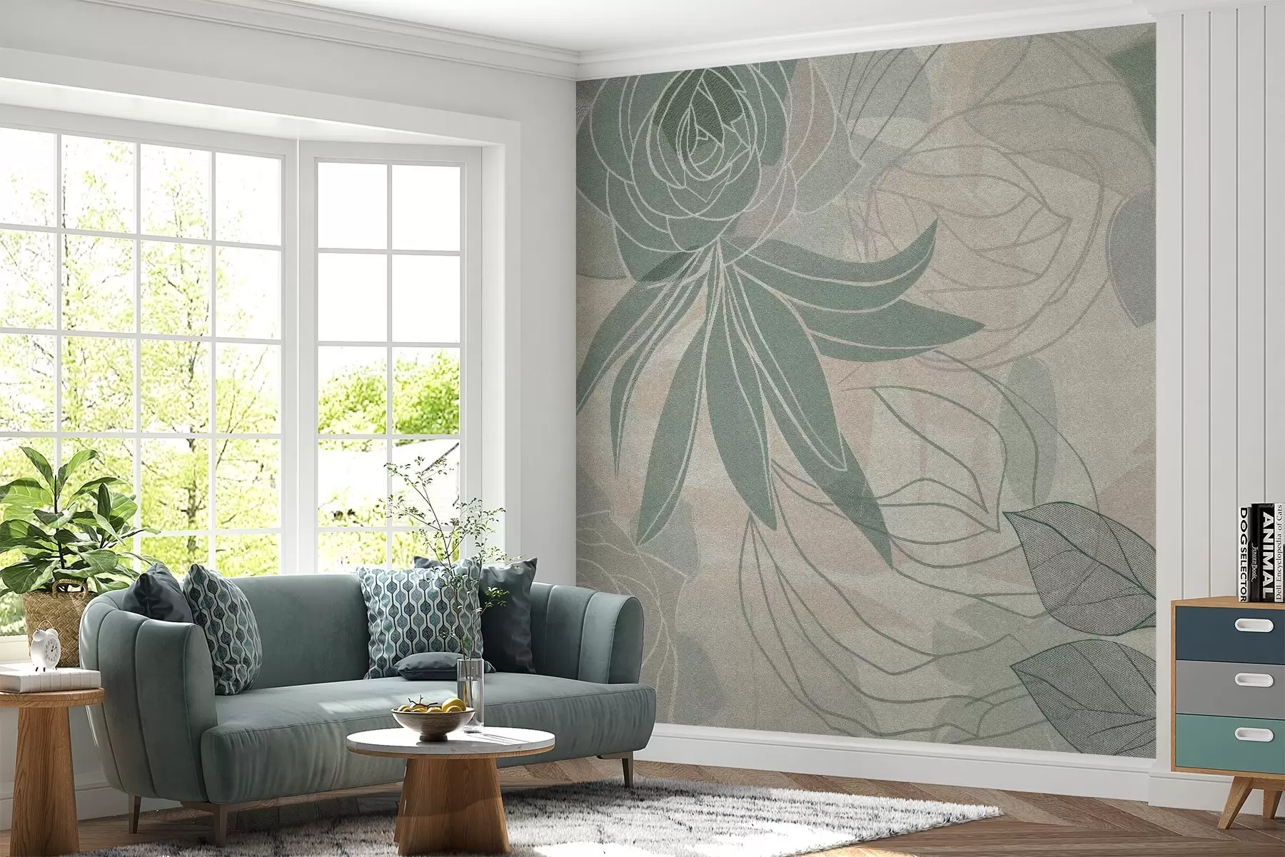 wall murals Космонаут, месец, гитара w04512