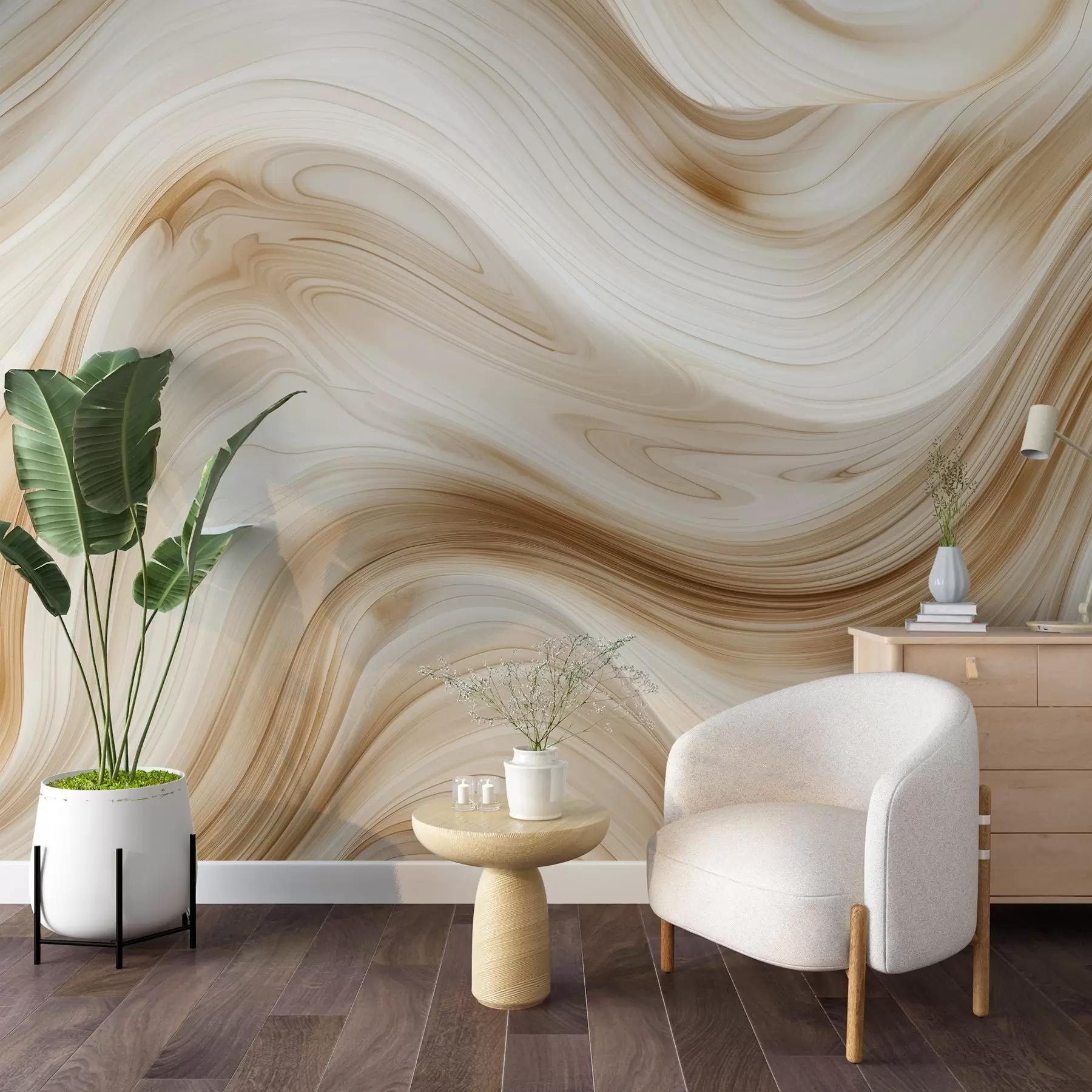 wall murals Апстрактне линије w04513