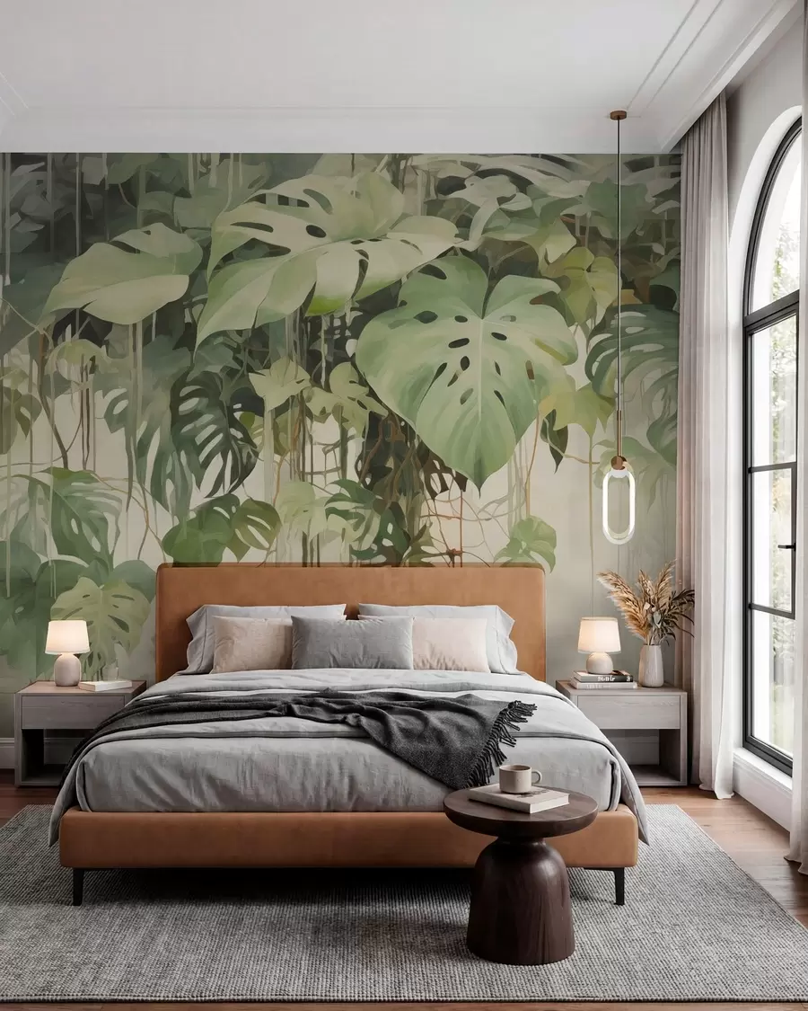 wall murals Тропско лишће w04525