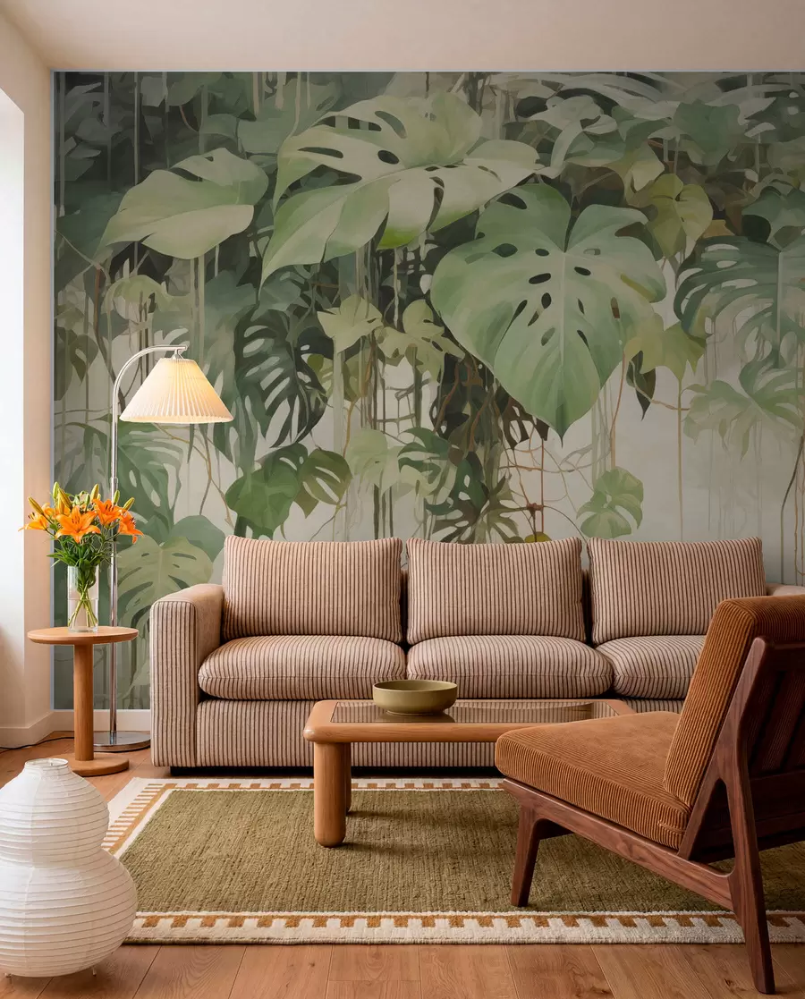 wall murals Тропско лишће w04525