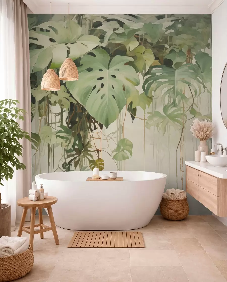 wall murals Тропско лишће w04525