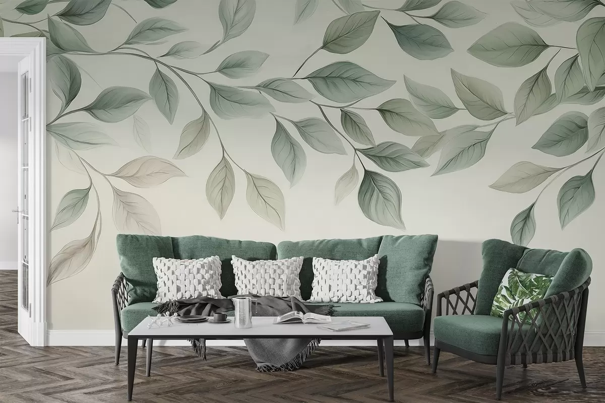 wall murals Висеће лишће w04518