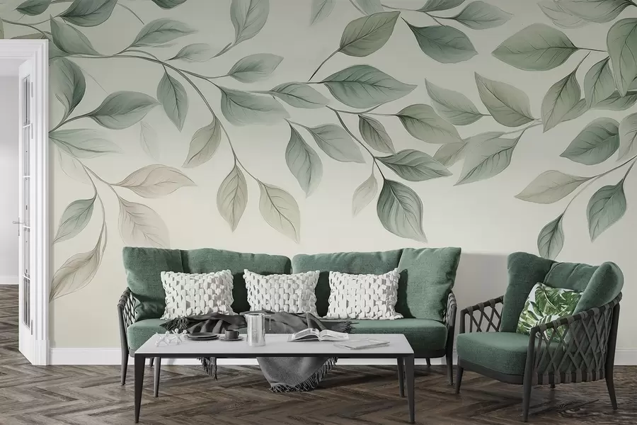 wall murals Висеће лишће w04518