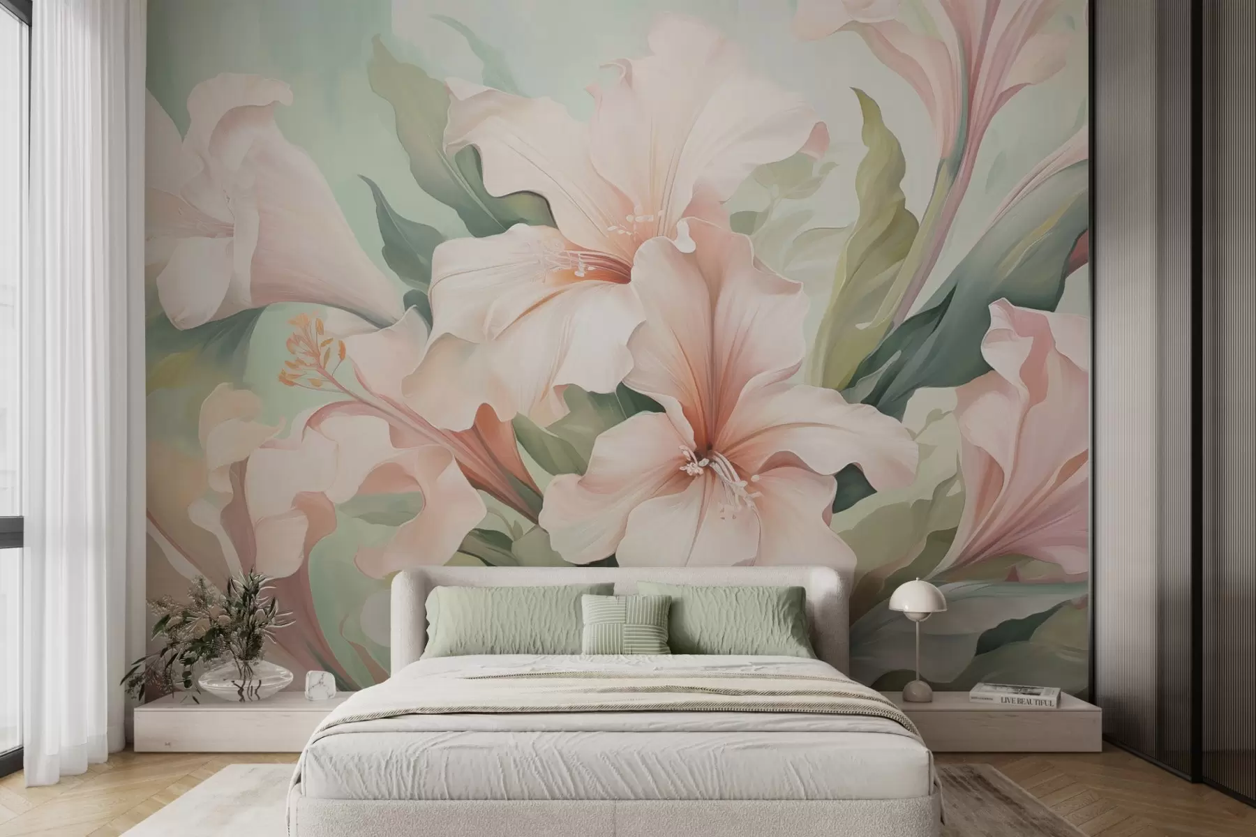 wall murals Цветање цвећа w04531