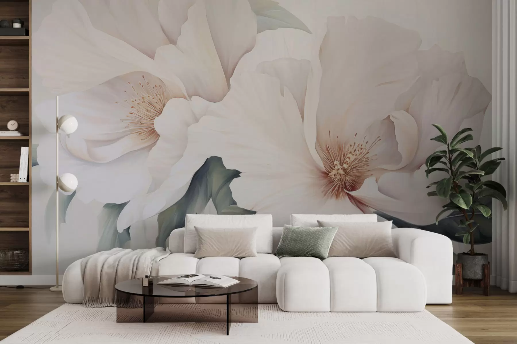 wall murals Огромно цвеће w04533