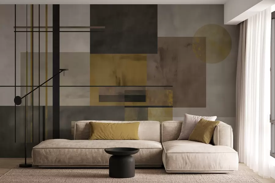 wall murals апстрактна геометрија w04502