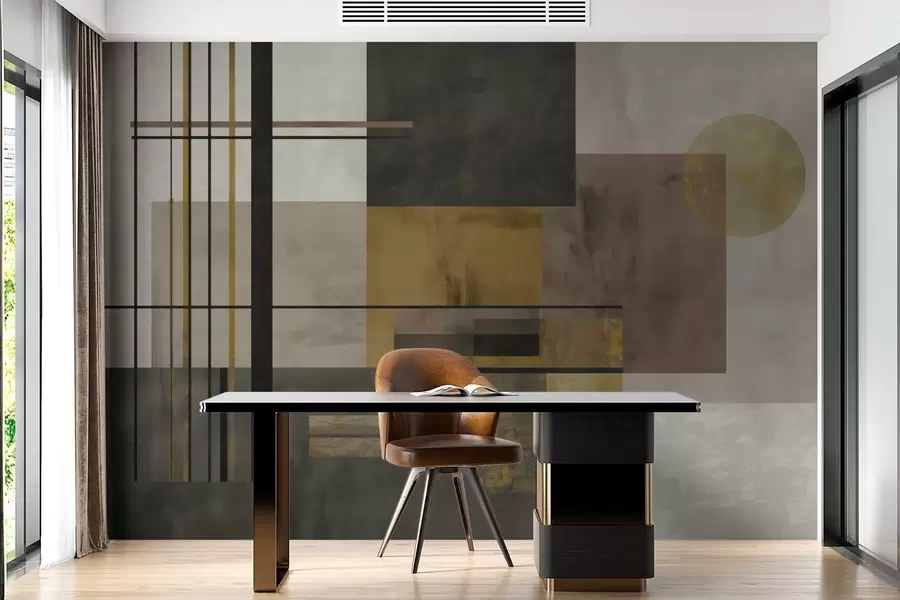 wall murals апстрактна геометрија w04502