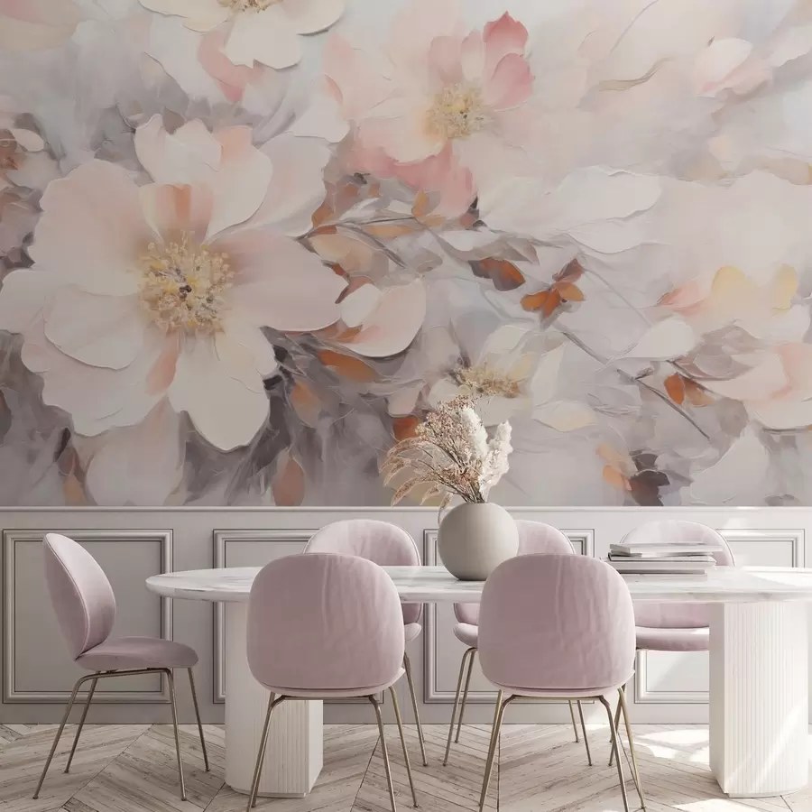 wall murals Апстрактно цвеће w04597
