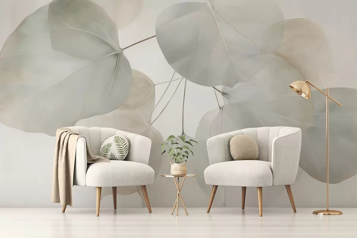 wall murals Огромно лишће w04599v1