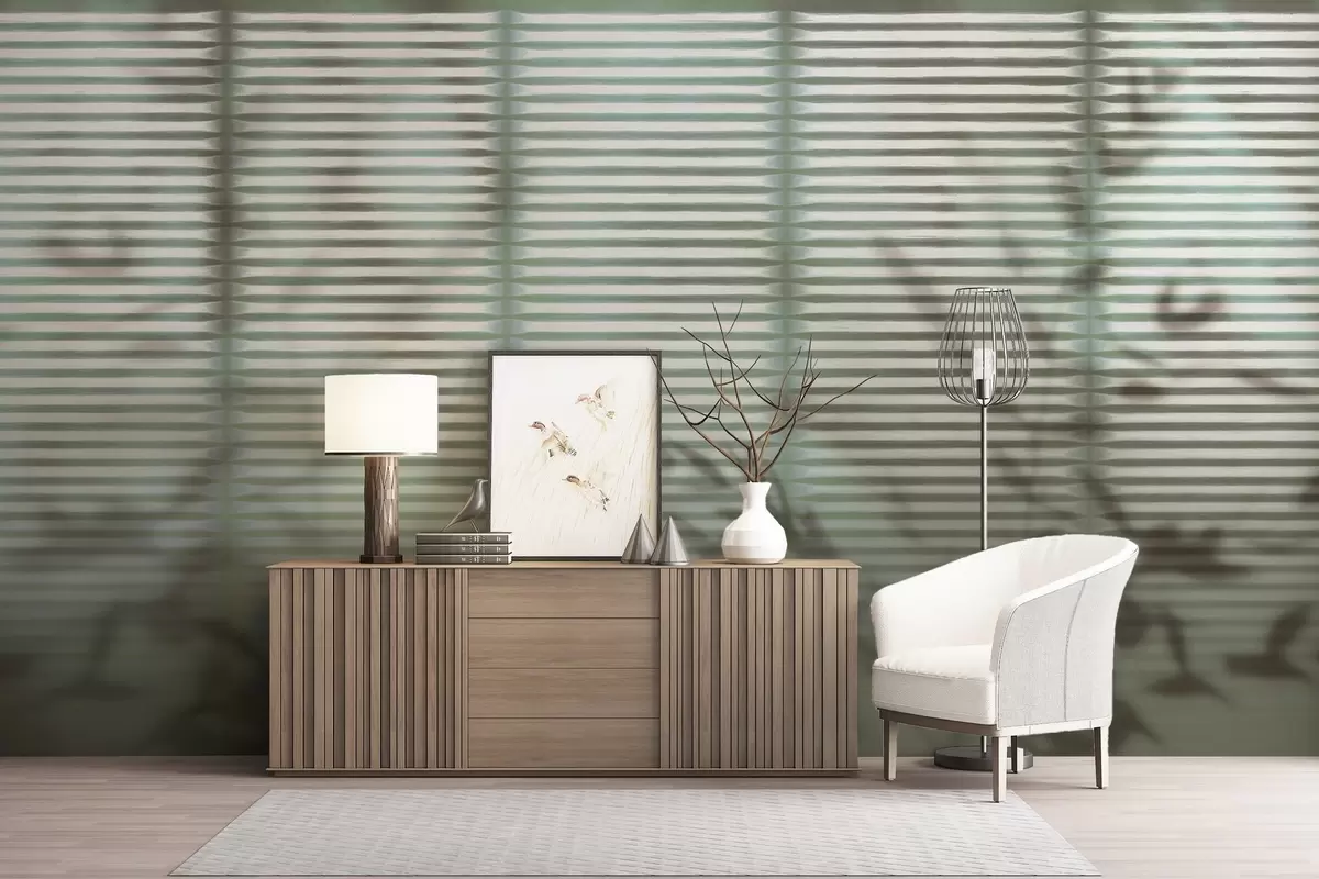 wall murals Лиснати вео w04569