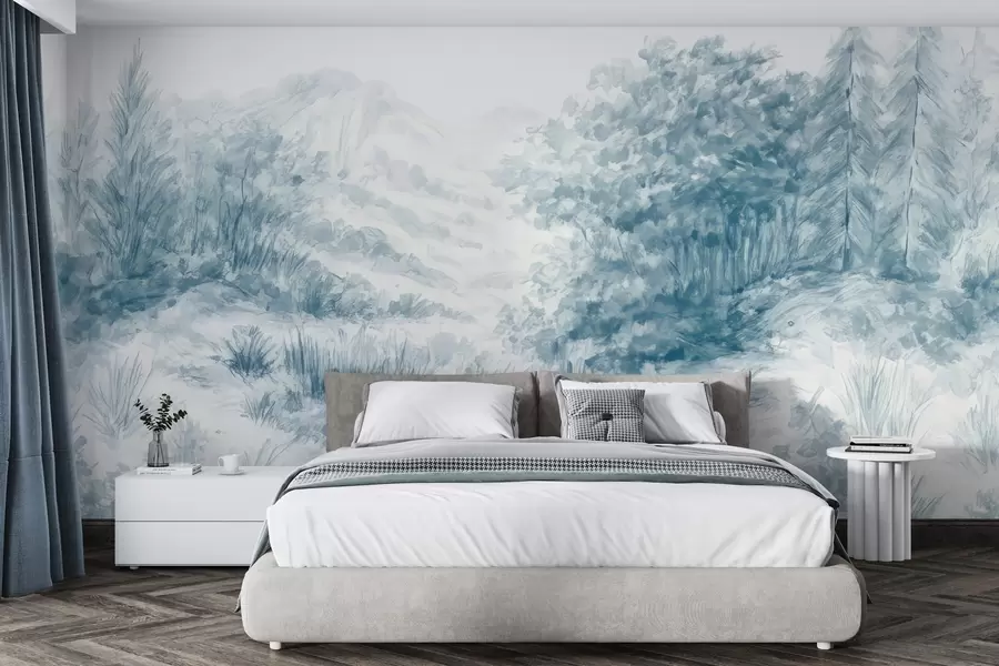 wall murals Шарене контуре w04572