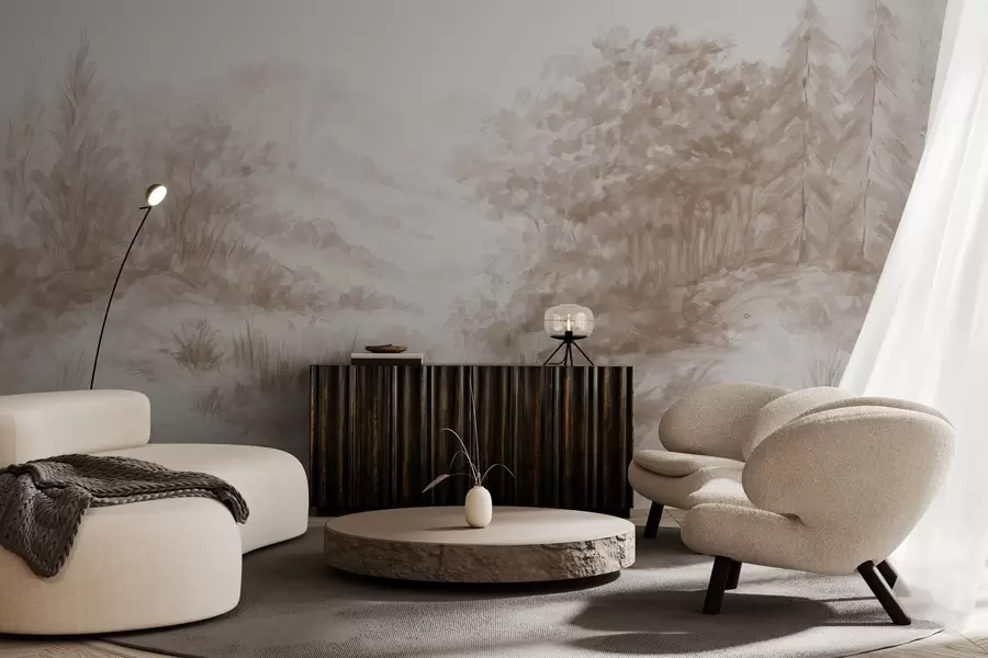 wall murals Шарене контуре w04572v1