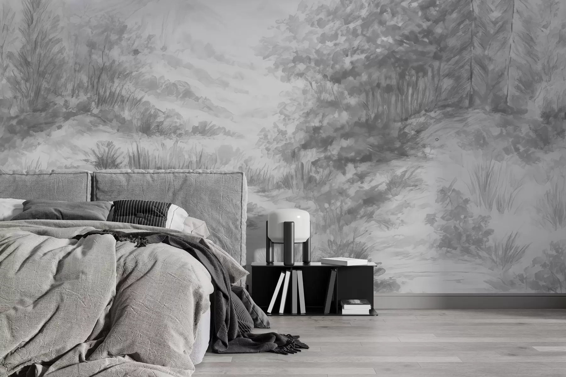 wall murals Шарене контуре w04572v2