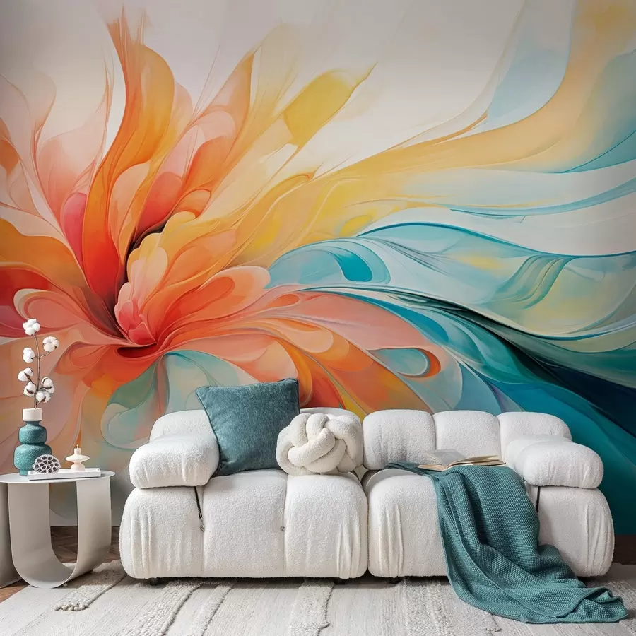 wall murals Цветна експлозија у апстракцији w09392