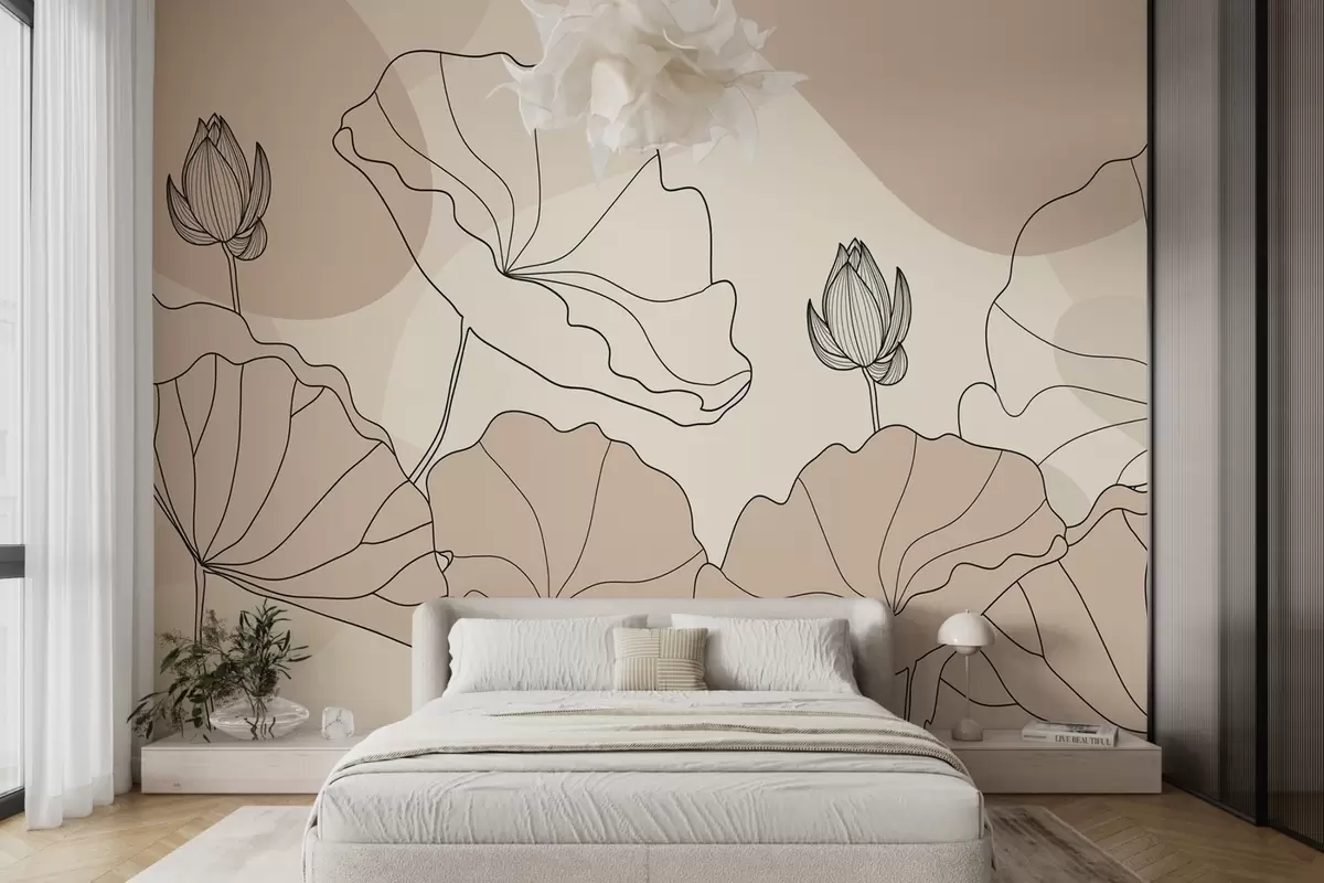 wall murals Цветови лотоса w04648