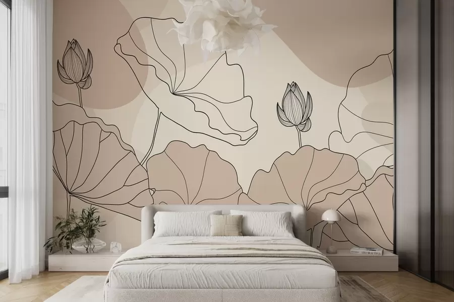 wall murals Цветови лотоса w04648