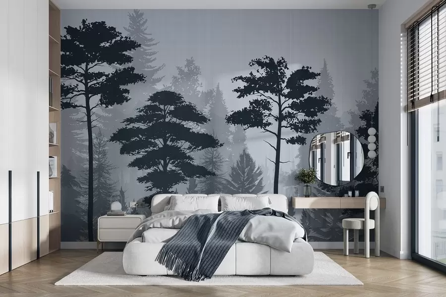wall murals Магловита шума w04678v1
