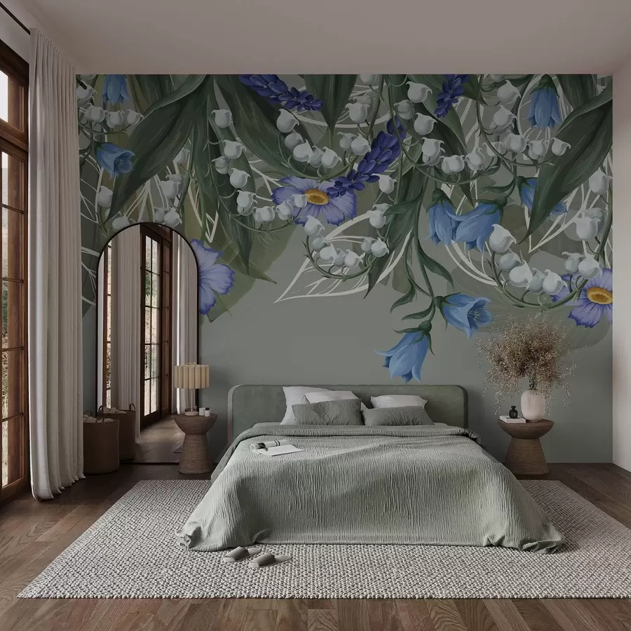 wall murals Висеће цвеће w04674