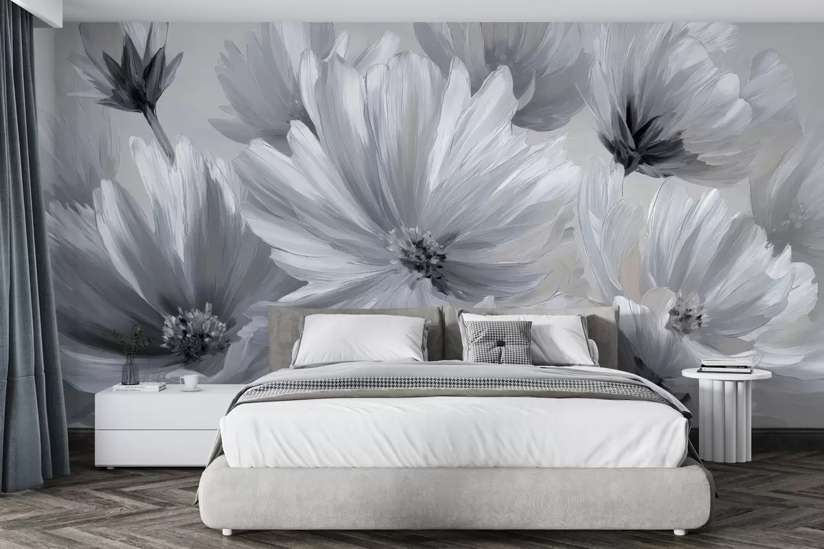 wall murals Апстрактно цвеће w04670