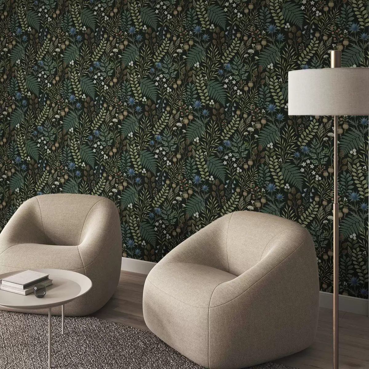 Позадина Пољске траве, бобице и семе на тамној позадини a00706