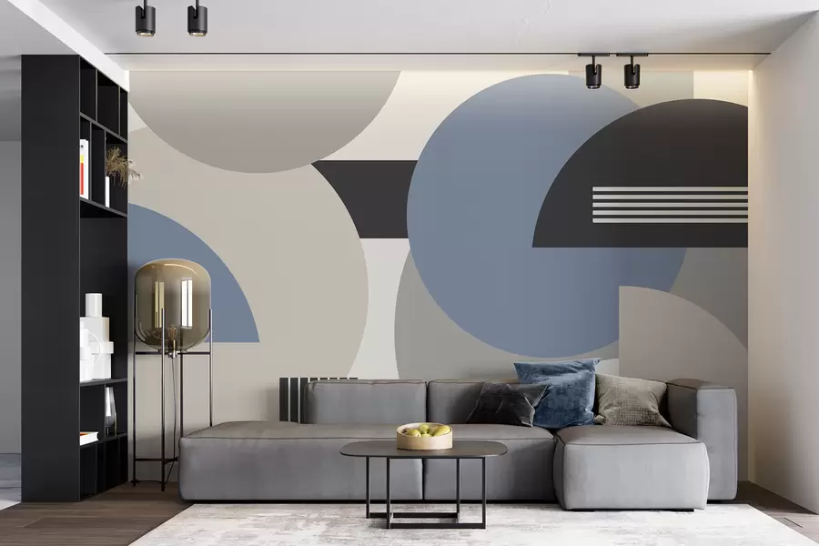 wall murals Геометријска апстракција w04687v1