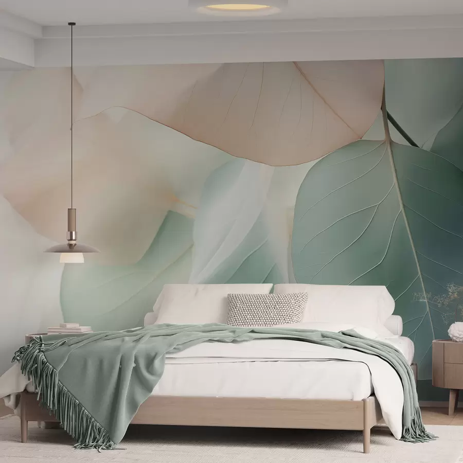 wall murals Апстрактни листови w04726