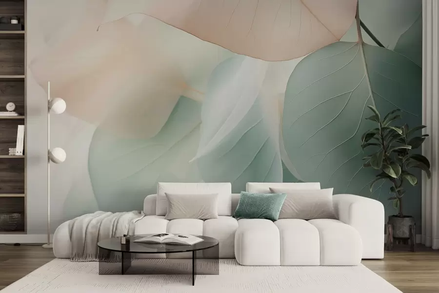 wall murals Апстрактни листови w04726