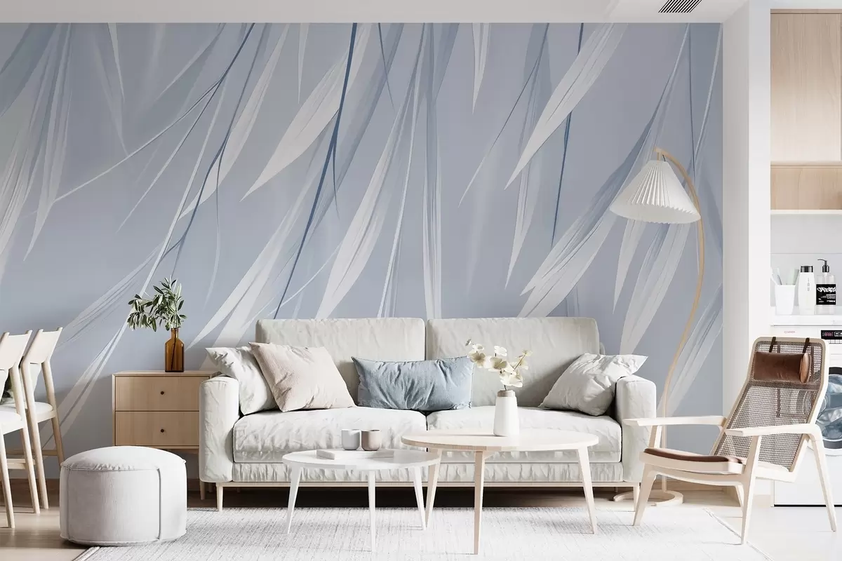 wall murals Висећи танки листови w04703v2