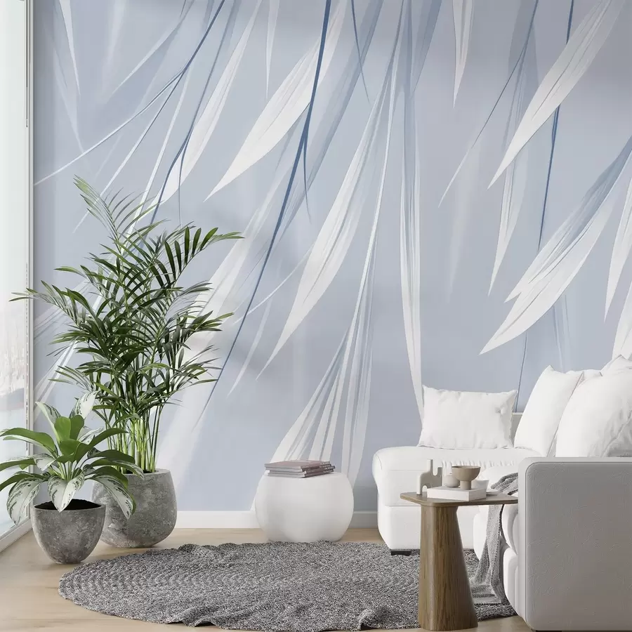 wall murals Висећи танки листови w04703v2