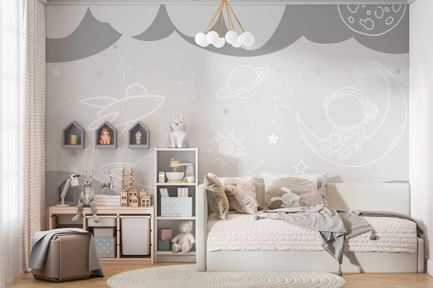 wall murals Свемирске авантуре w04740