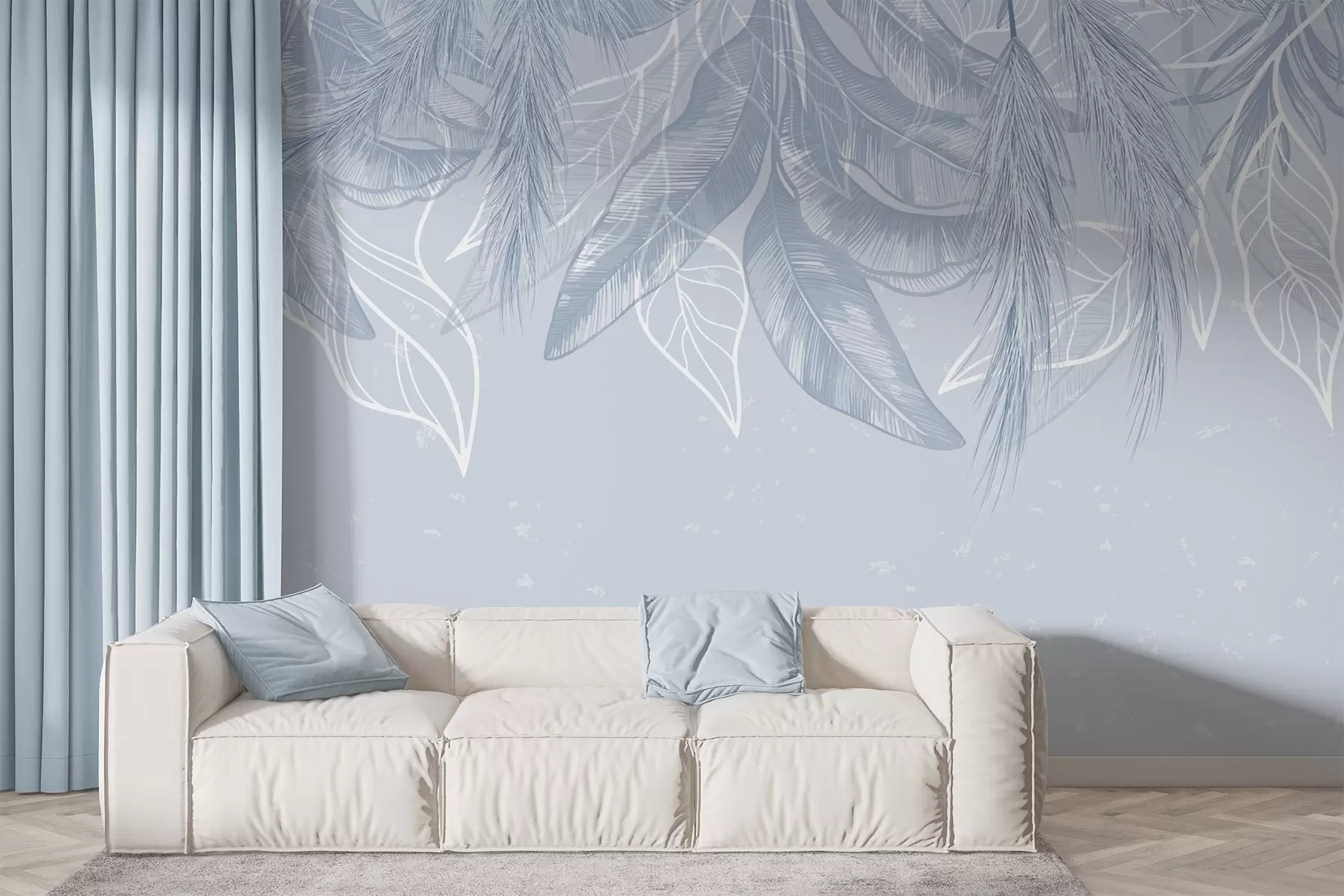 wall murals Висеће лишће w04747v1