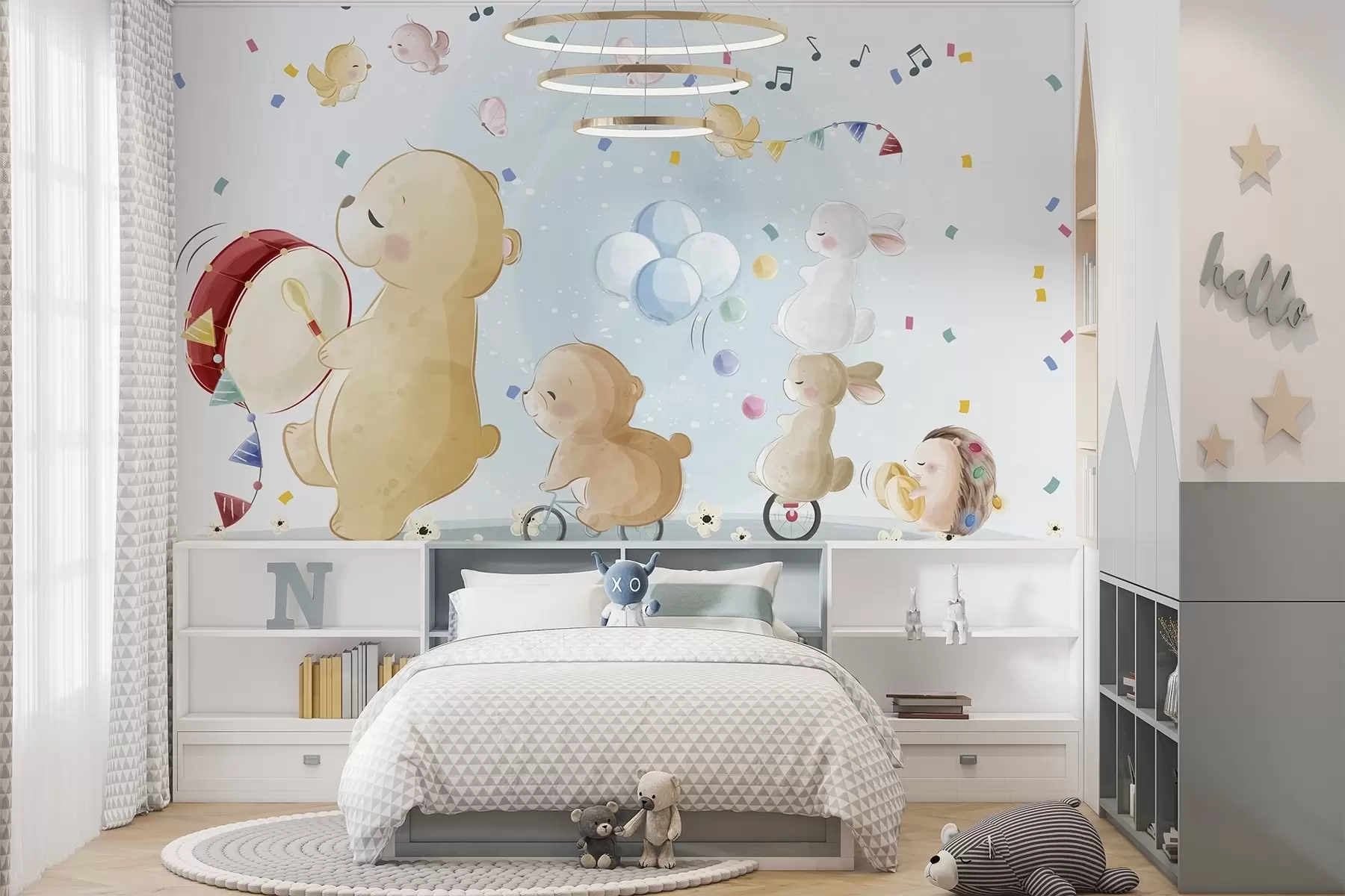 wall murals Животиње из бајке w04762