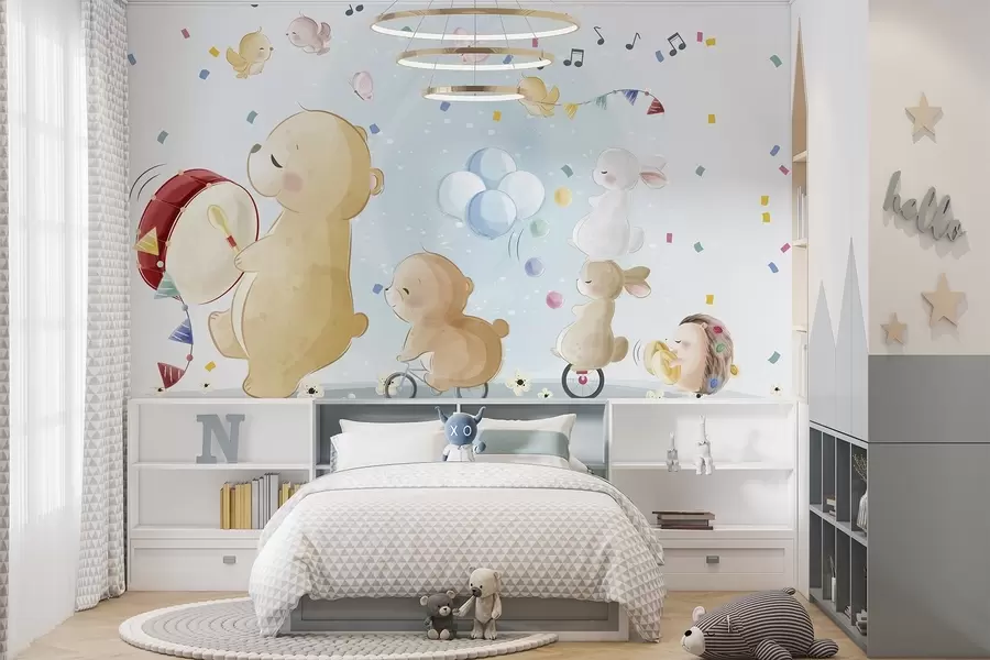 wall murals Животиње из бајке w04762