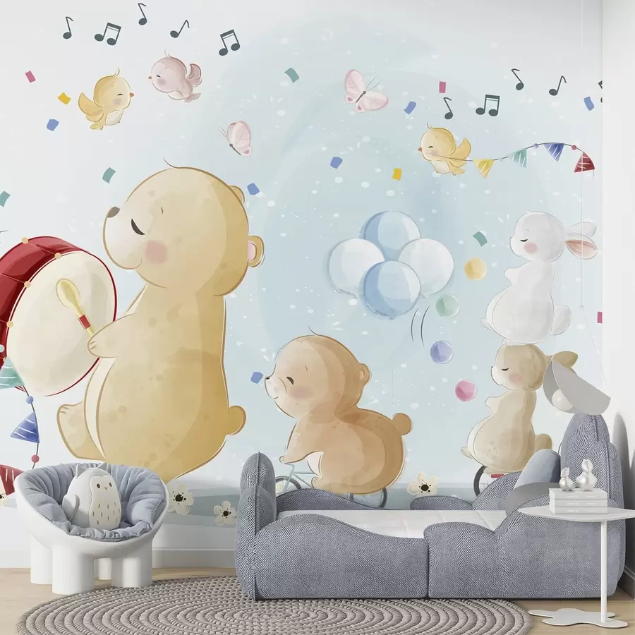 wall murals Животиње из бајке w04762