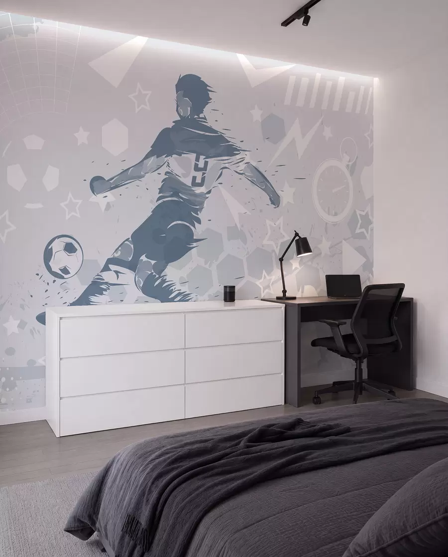 wall murals Фудбалер, спорт w04763v1