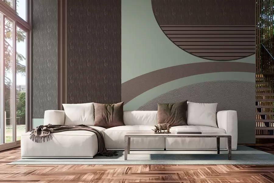 wall murals апстрактна текстурирана геометрија w04631