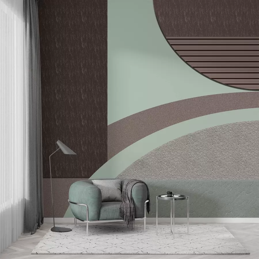 wall murals апстрактна текстурирана геометрија w04631